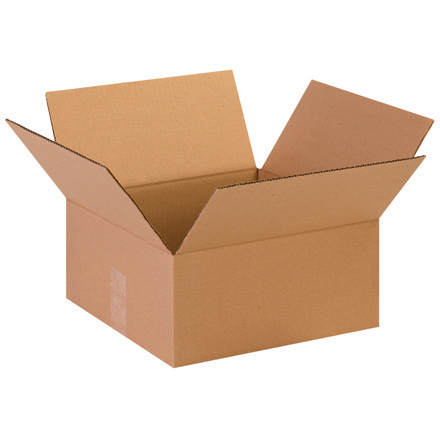 13 x 13 x 6" Flat Corrugated Boxes