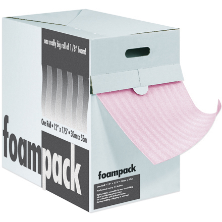 1/8" x 12" x 175' Anti-Static Air Foam Dispenser Packs