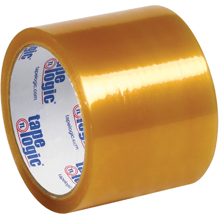3" x 110 yds. Clear Tape Logic<span class='rtm'>®</span> #57 Natural Rubber Tape