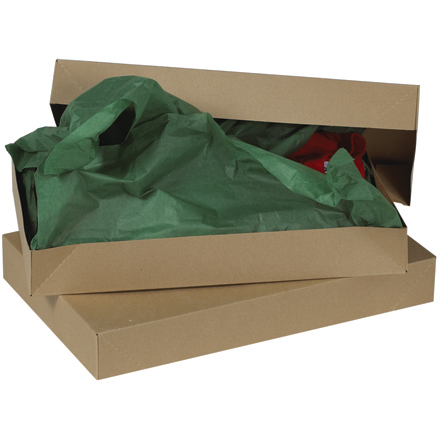 17 x 11 x 2 <span class='fraction'>1/2</span>" Kraft Apparel Boxes