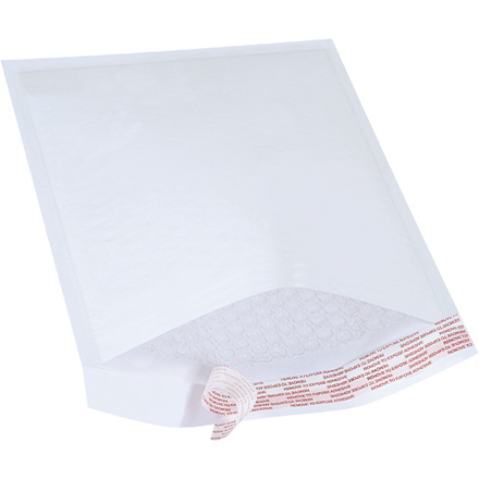 8 <span class='fraction'>1/2</span> x 12" White #2 Self-Seal Bubble Mailers