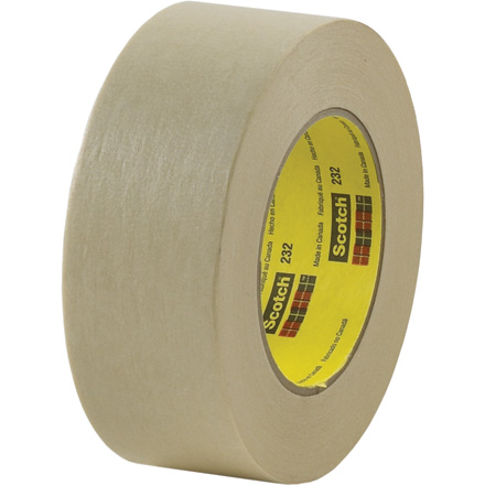 1" x 60 yds. (12 Pack) 3M High Performance Masking Tape 232