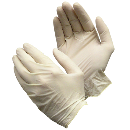 Latex Gloves - Powder Free