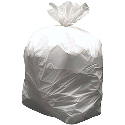 High Density Trash Liners - Natural, 20 - 30 Gallon, .63 Mil.