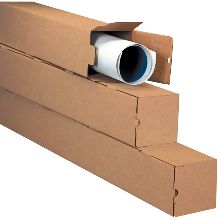 5 x 5 x 25" Kraft Square Mailing Tubes