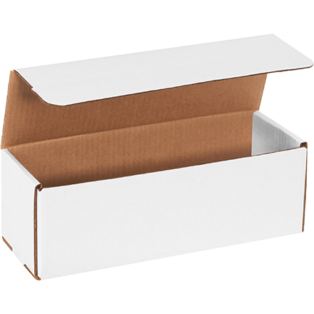 12 x 4 x 4" White Corrugated Mailers