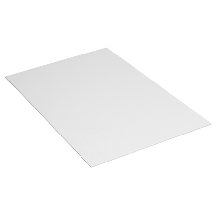 24 x 18" White Plastic Corrugated Sheets