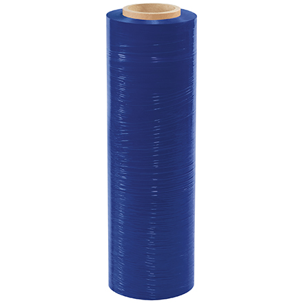 18" x  80 Gauge x 1500' Blue Cast Hand Stretch Film