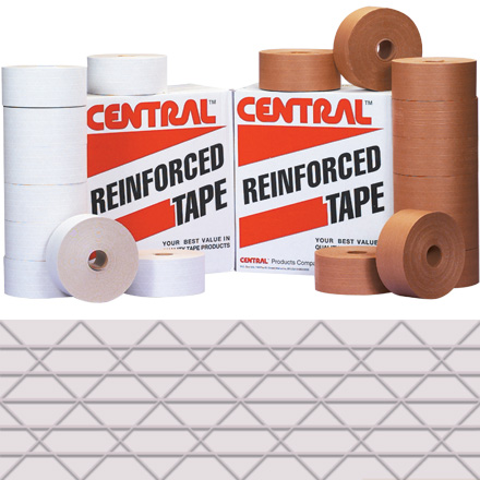 72mm x 450' White Central<span class='rtm'>®</span> 240 Reinforced Tape
