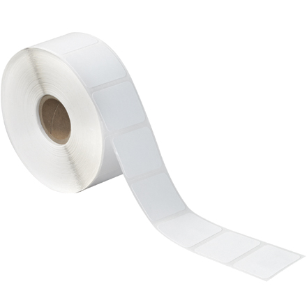 1 <span class='fraction'>1/4</span> x 1" White Desktop Direct Thermal Labels